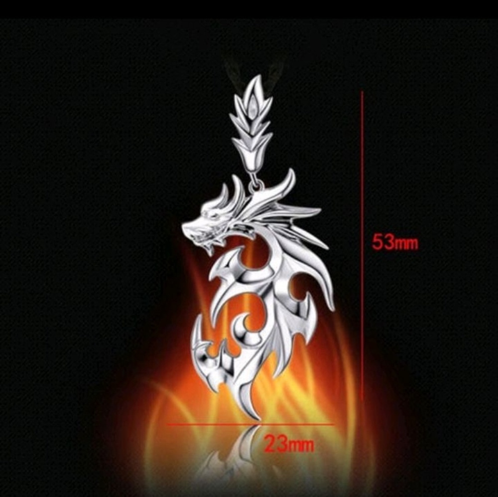 🔥Shenglong Dragon Pendant Necklace - Picture 3 of 7